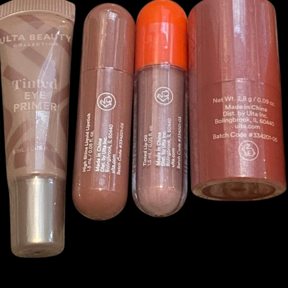 Ulta Beauty Makeup Set with Gold Bag - Picture 2 of 4